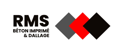 Logo RMS Béton Imprimé, spécialiste du béton décoratif en Occitanie